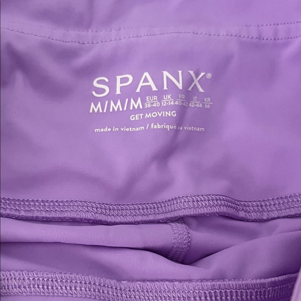SPANX Purple Pleated Skater Skirt - Picture 2 of 5
